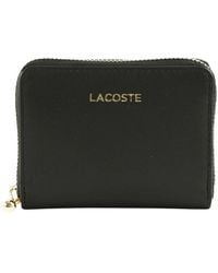 Lacoste - Casual Portemonnee Met Rits En Vakken - Lyst