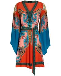 Etro - Mini Jurk - Lyst