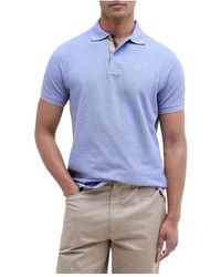 Barbour - Tartan Pique Polo - Lyst