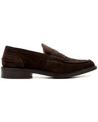 Tricker's - James suede scarpe basse - Lyst