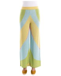 Akep - Jacquard Knit Broeken - Lyst
