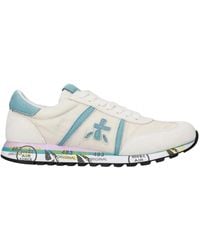 Premiata - Schoenen ,Wit ,Suède Lucyd 0.1 Sneaker - Lyst