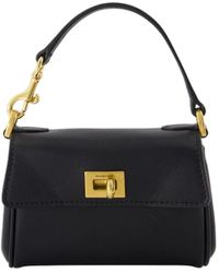 Balenciaga - Schwarze Leder Micro Umhängetasche - Lyst