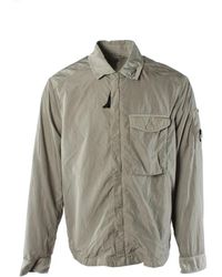 C.P. Company - Jassen ,Grijs ,Chrome-R Pocket Overshirt - Lyst