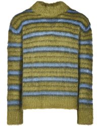 Marni - Brushed Mohair Sweater - Lyst