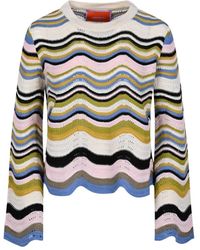 La DoubleJ - Round-Neck Knitwear - Lyst