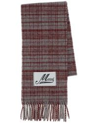 Marni - Check Scarf - Lyst