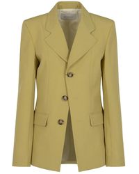 Ami Paris - New Wool Single Breasted Fitted Jacket - Lyst