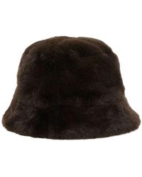 Apparis - Accessoires ,Bruin ,Amara Bucket Hat - Lyst