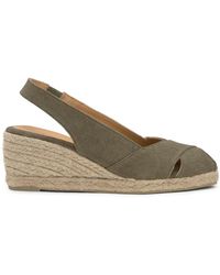Castañer - Alpargata Mit 7 Cm Keilabsatz - Lyst