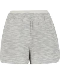8pm - Shorts in cotone con dettagli in lurex - Lyst