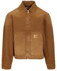Carhartt - Jassen ,Bruin ,Denim Denim Jassen - Lyst