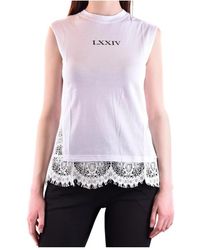 McQueen - T-Shirt Korte Mouwen - Lyst