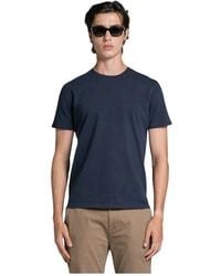 Impure - Tops ,Blauw ,Katoen Joshua T-Shirt - Lyst