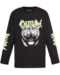 Versace Jeans Couture - Langarm T-Shirt - Lyst