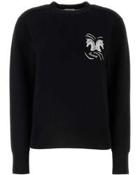 Burberry - Stretch Wollen Trui - Lyst