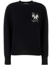Burberry - Stretch Wollen Trui - Lyst