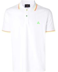 Peuterey - Tops ,Wit ,Korte Mouw Polo Shirts Wit - Lyst