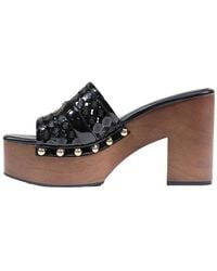 Guess - Heeled Mules - Lyst