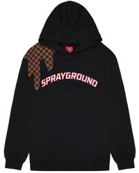 Sprayground - Hoodies & Sweatvesten ,Zwart ,Katoen Beperkte Oplage Haai Hoodie Sweater - Lyst