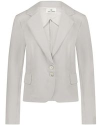 Jane Lushka - Strukturierter Jersey-Blazer - Lyst