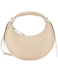Hogan - Borsa a mano in pelle avorio - Lyst