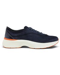 Santoni - Leather Sneaker - Lyst