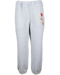 Love Moschino - Baumwoll stylische hose - Lyst