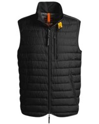 Parajumpers - Jassen ,Zwart ,Polyester Gewatteerd Mouwloos Jack - Lyst