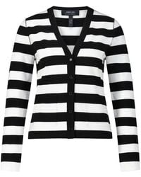 Marc Cain - Cardigan Mit Streifen - Lyst