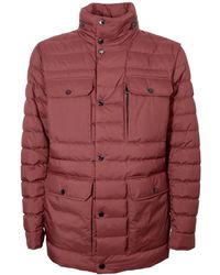 BOSS - Jassen ,Rood ,Polyester Devinni Donsjas - Lyst