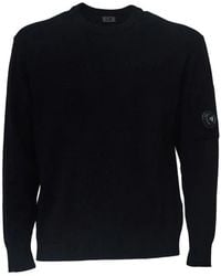 C.P. Company - Round-Neck Knitwear - Lyst