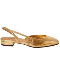 Toral - Lina shadow oro gold mules - Lyst