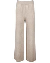 Eleventy - Wide Trousers - Lyst