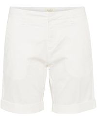 Part Two - Korte Broeken ,Wit ,Heldere Witte Casual Shorts - Lyst