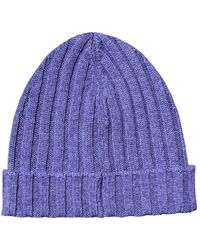 Gran Sasso - Rippstrick-Beanie Aus Kaschmir - Lyst