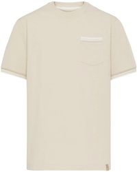 BOGGI - Bio-baumwollmischung t-shirt - Lyst
