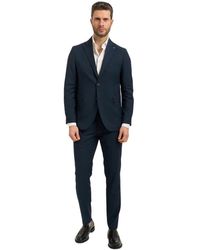 MULISH - Kostuums ,Blauw ,Leer Tenerife Pak - Lyst