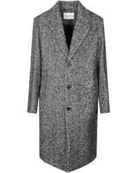 Amaranto - Single-Breasted Coats - Lyst