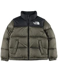 The North Face - Fitness ,Groen ,Polyester 1996 Retro Nuptse Jacket - Lyst