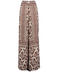 GAUDI - Wide Trousers - Lyst