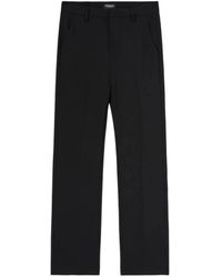 Dondup - Broeken ,Zwart ,Polyester Regular-Fit Wool Chino Broek - Lyst
