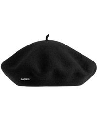 Kangol - Accessoires ,Zwart ,Wol Modelaine Beret - Lyst