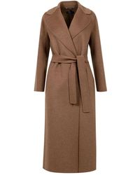 Max Mara - Jassen ,Bruin ,Wol Jassen Bruin - Lyst
