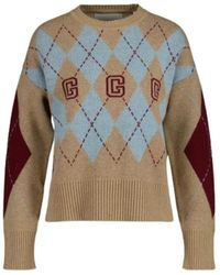 GANT - Round-Neck Knitwear - Lyst