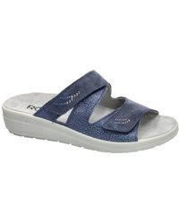 Rohde - Schoenen ,Blauw ,Leer Rivella 5729 Slider - Lyst