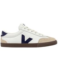 Veja - Weiche leder volley sneakers - Lyst