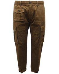 DSquared² - Broeken ,Groen ,Urban Cyprus Cargo Broek - Lyst