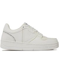 Guess - Weiße sneakers synthetische schuhe - Lyst