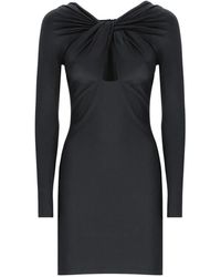 Coperni - Minivestido Negro Con Recortes, Mujer, Talla - Lyst